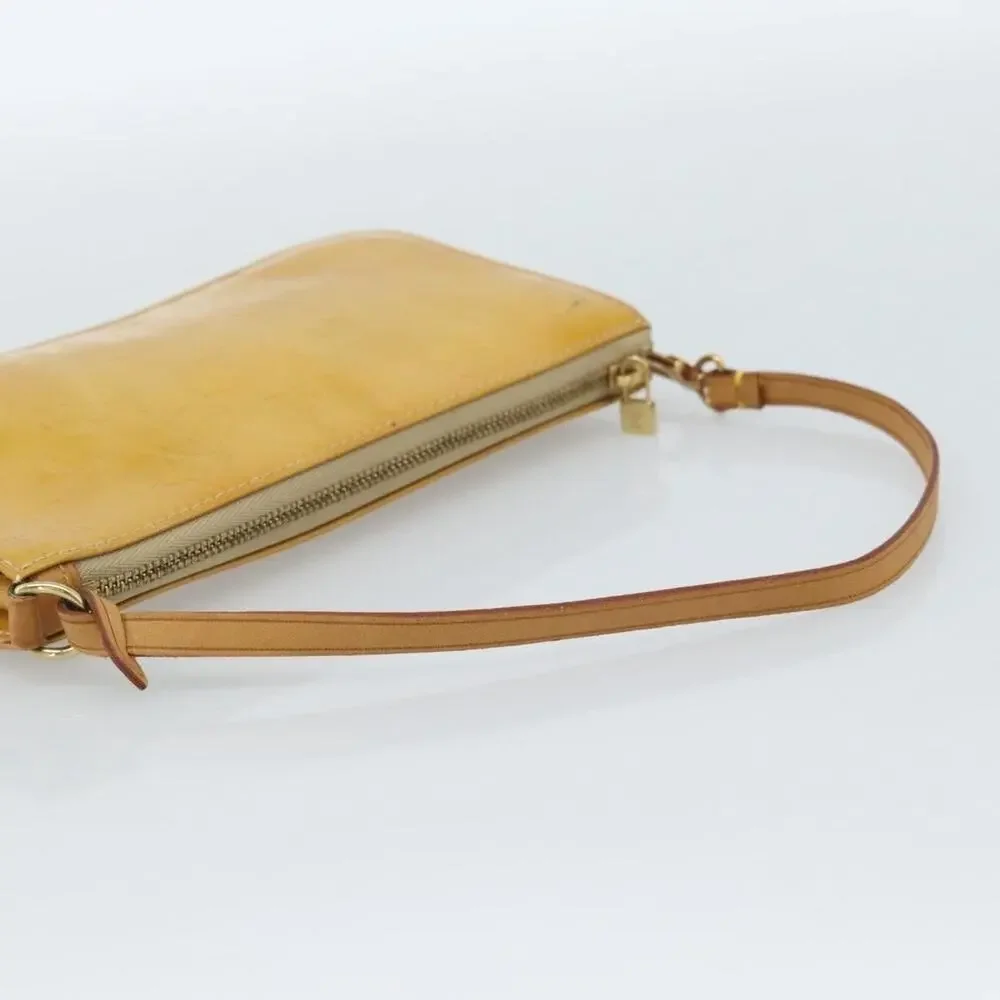 Louis Vuitton Monogram Vernis Lexington Pouch Accessory Beige